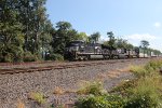 NS 3622 with a westbound train